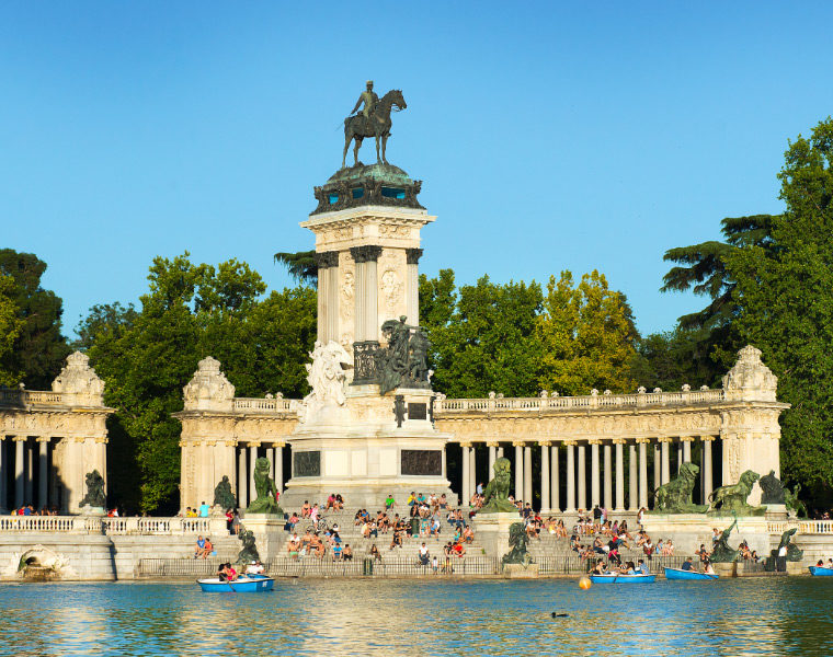 Fotografía del Monumento al rey Alfonso XII
